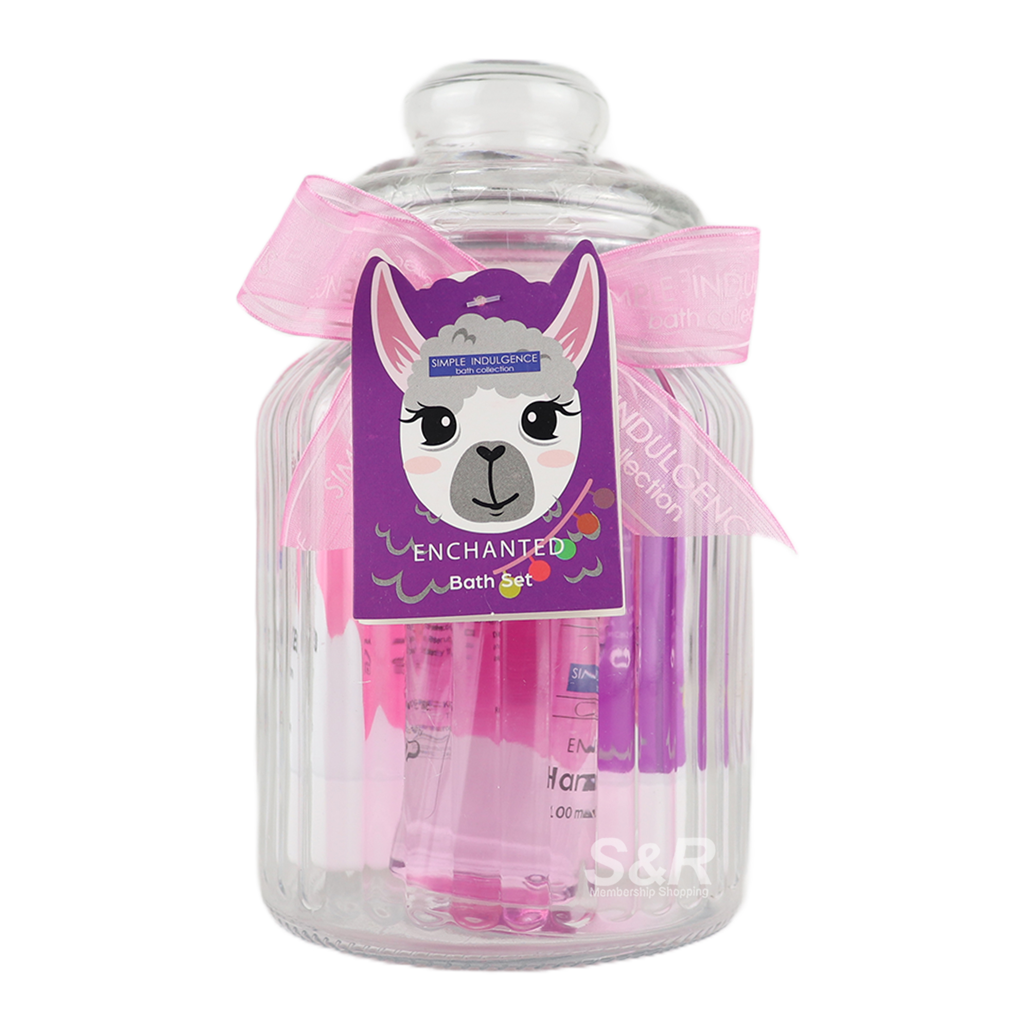 Simple Indulgence Enchanted Glass Jar Bath Set Collection Simple Indulgence Enchanted Glass Jar Bath Set Collection